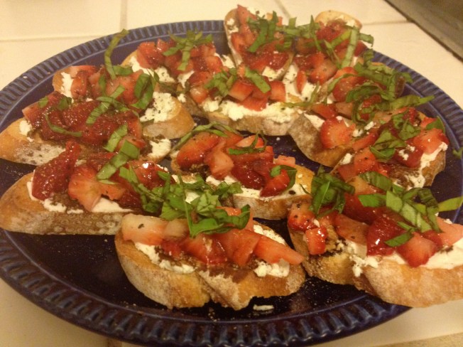 Strawberry Bruschetta