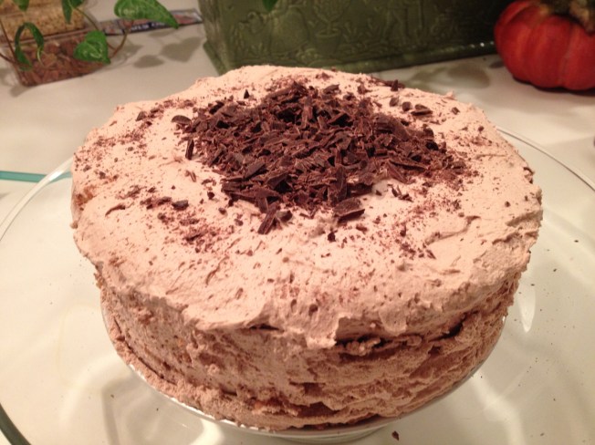 Mocha Chocolate Icebox Cake