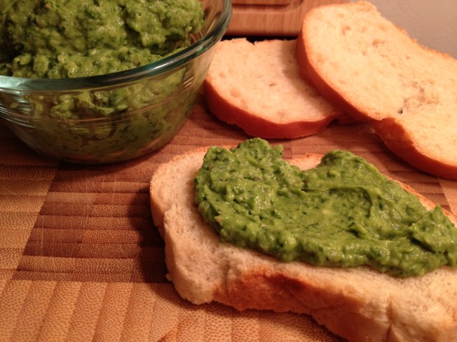 Spinach, Basil and Avocado Dip