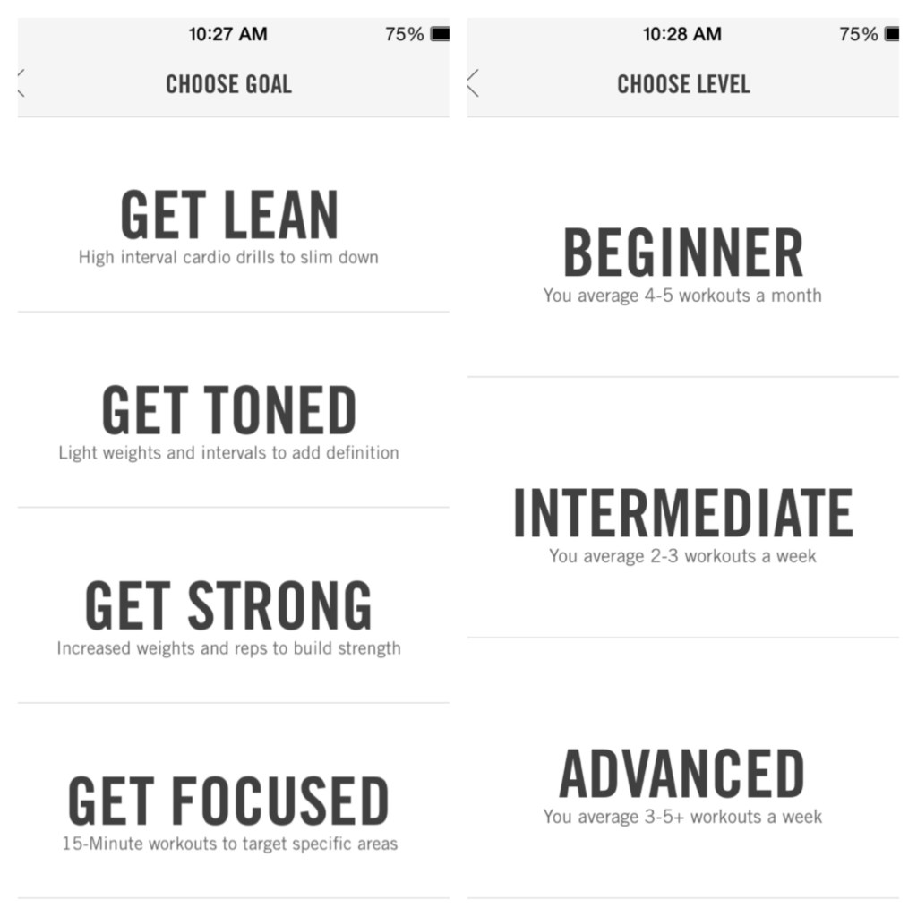 best workouts on nike training club