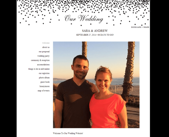 Wedding Website