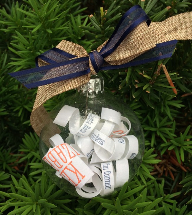 Wedding Invitation Ornament