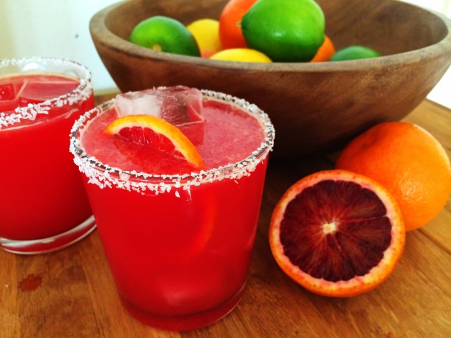 Blood Orange Margaritas