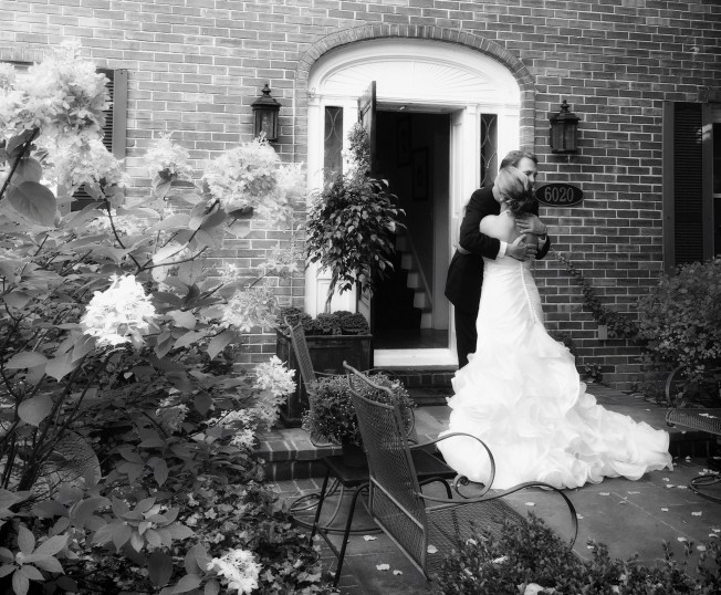 Father Daughter First Look: Wedding Day