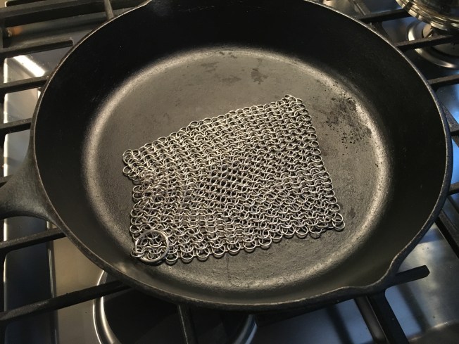 Stocking Stuffer: Cast Iron Scrubber